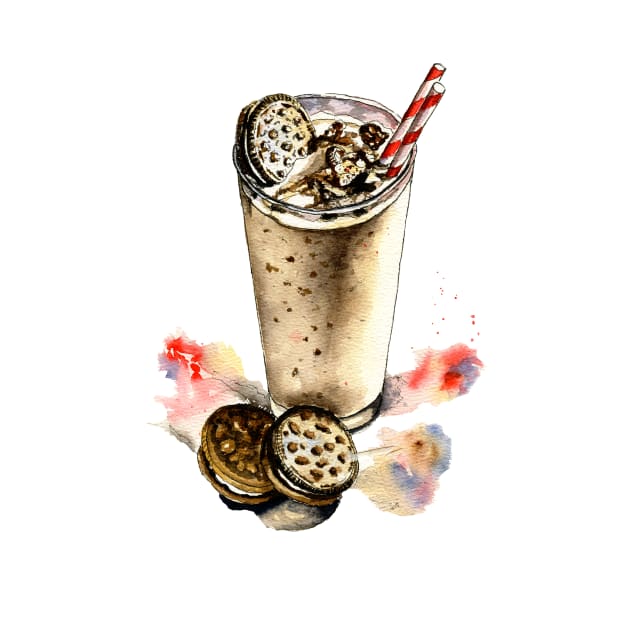 Milkshake by victoriazavyalova_art