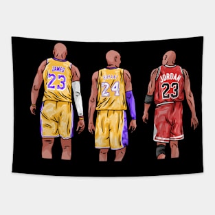 The GOAT of Basketball Tapestry