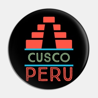 Cusco Peru Love Pin