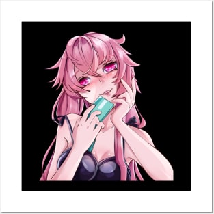  Gasai Yuno Anime The Future Diary Mirai Nikki Canvas Art Poster  Family Bedroom Posters Gifts 20x30inch(50x75cm): Posters & Prints