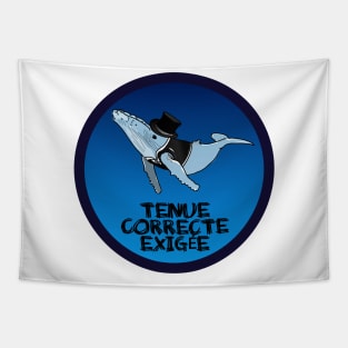 Appropriate required costume whale Tapestry