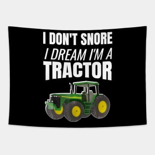 Tractor Enthusiast Snorer Farming Tapestry