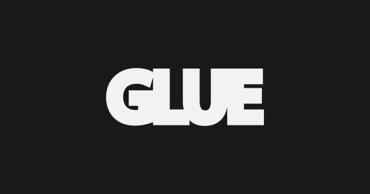 Glue glued artistic design Glue Glued One Word Design TShirt