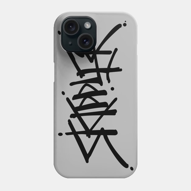 Skiddler Chest Black Phone Case by Skiddler