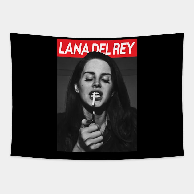 Lana Del Rey Tapestry by Sarah Agalo