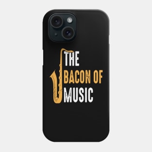 The Bacon of Music Design Saxophone Phone Case
