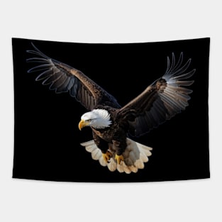 Flight of the Majestic Bald Eagle Tapestry