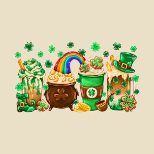 St. Patricks Day Coffee Lover T-Shirt