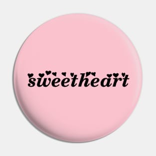 Black Sweetheart Pin