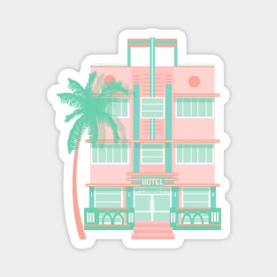 Art Deco Hotel Magnet