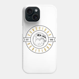 Conscious seditious skull Phone Case