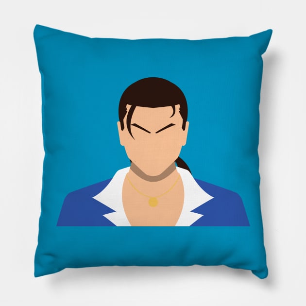 Robert Garcia Vector Pillow by MagicFlounder