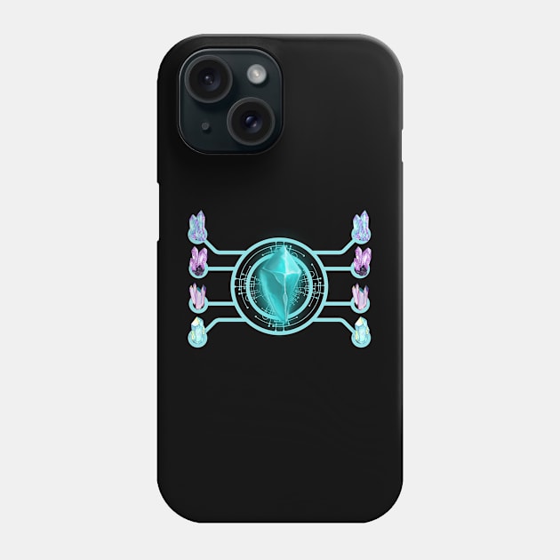 crystalmodule Phone Case by M.Y