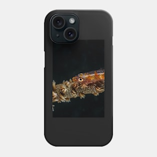 Colored sea whip coral goby Phone Case