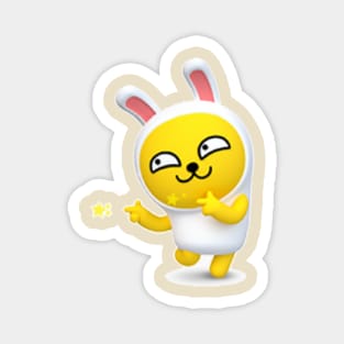 KakaoTalk Friends Muzi & Con 3D Magnet