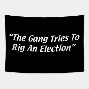 The Gang Tries To Rig An Election Tapestry