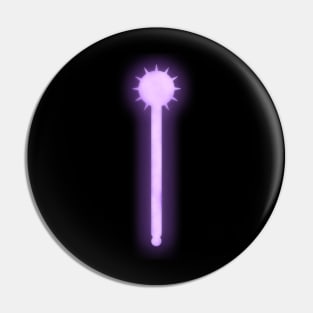 Spiritual Weapon (Purple Morningstar) Pin