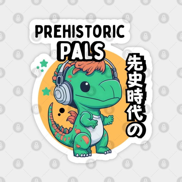 Prehistoric pals Magnet by Japanese Fever