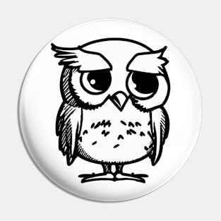 Tiny cute owl Pin