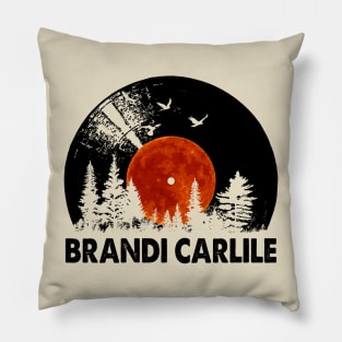 Brandi Name Record Music Forest Gift Pillow