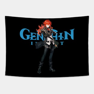 Genshin Impact Diluc Tapestry