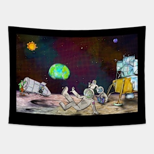 A Trip to the Moon Tapestry