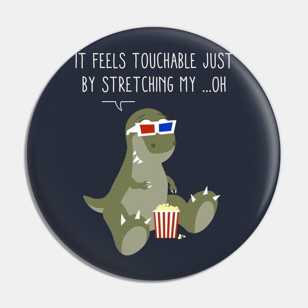 T-Rex and the 3D Pin by ddjvigo