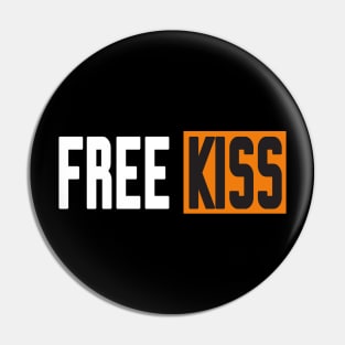 Free Kiss Pin