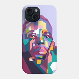 Abstract rapper in WPAP Phone Case