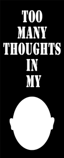 Thoughts in my head Magnet