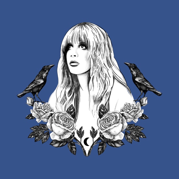 Stevie Nicks Angel Of My Dreams Tattoo by LittleBunnySunshine