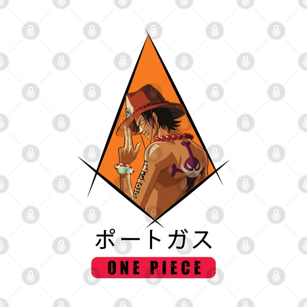 ONE PIECE T-SHIRT FUN T-SHIRT PO14 by Huko