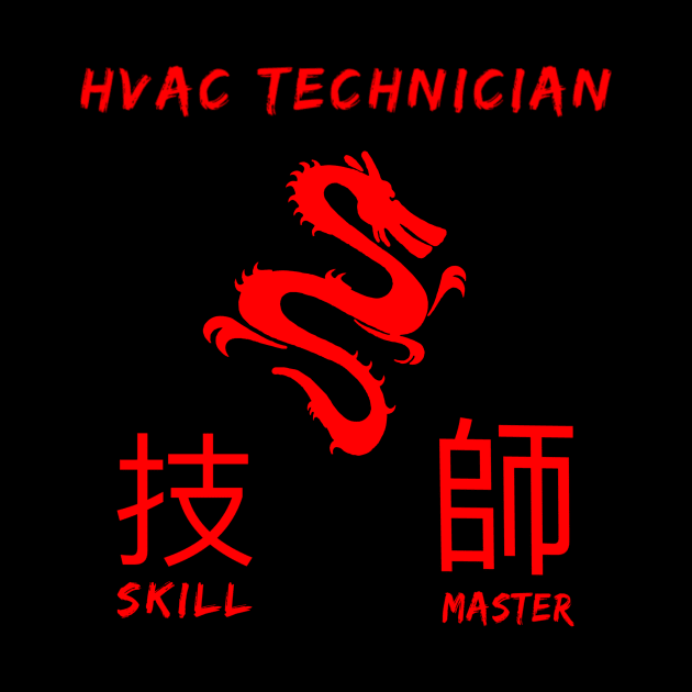 Hvac Technician Skill Master Kanji by The Hvac Gang