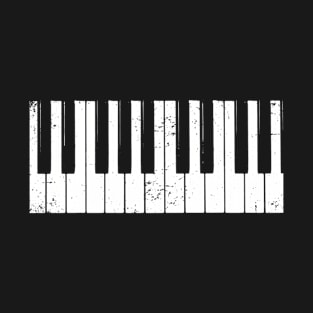 Piano Keys Keyboard Music T-Shirt