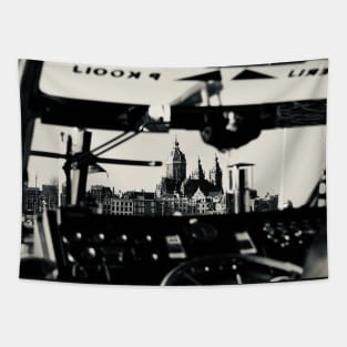 Amsterdam Architecture 4 / Swiss Artwork Photography Tapestry