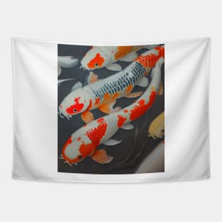 The Art of Koi Fish: A Visual Feast for Your Eyes 18 Tapestry