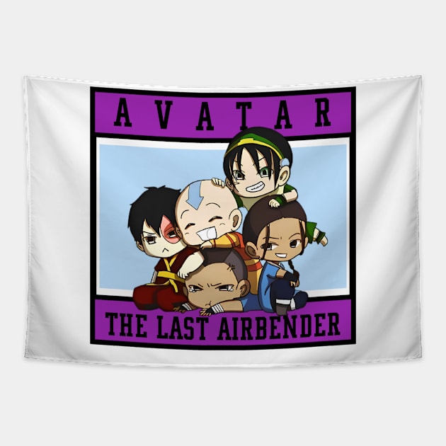 avatar squad Tapestry by youne street