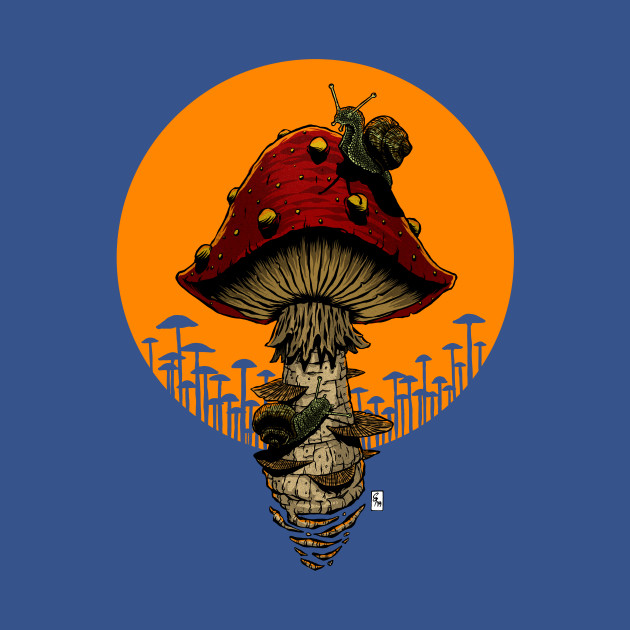 Lords of the Fungus - Mushroom - T-Shirt