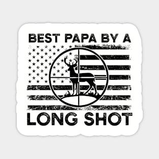 Best Papa By A Long Shot Magnet