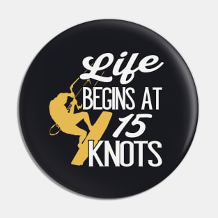 Kitesurfer Life Kiter Gift Pin