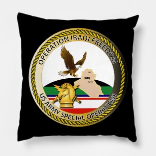 OIF - Emblem - Operation Iraqi Freedom - PO Pillow