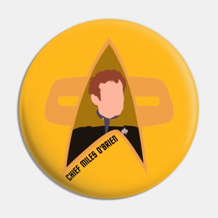 Chief Miles O'Brien - Star Trek, DS9 Pin