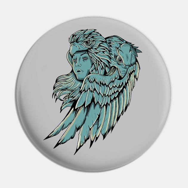 eagle queen Pin by fflat hds