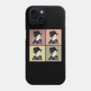 Vintage Geisha Japanese Retro Art Colorful Pop Art 464 Phone Case