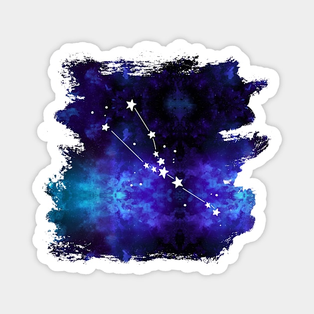 Taurus Galaxy Magnet by joyandgrace