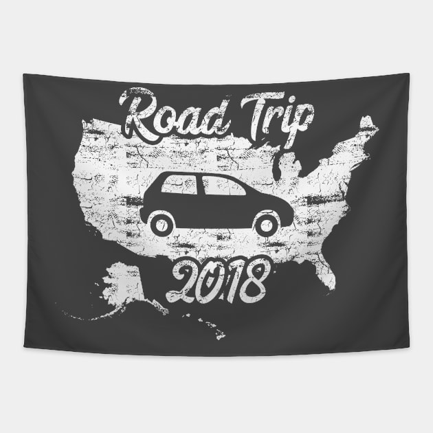 Road Trip 2018 Tapestry by 4Craig