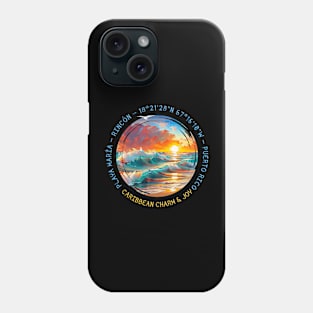 Playa María, Rincón, Puerto Rico Phone Case