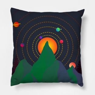 The Universe Moutain Pillow