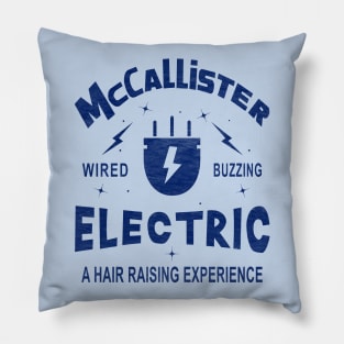 McCallister Electric. Wired, Buzzing, a Hair-Raising Experience Pillow