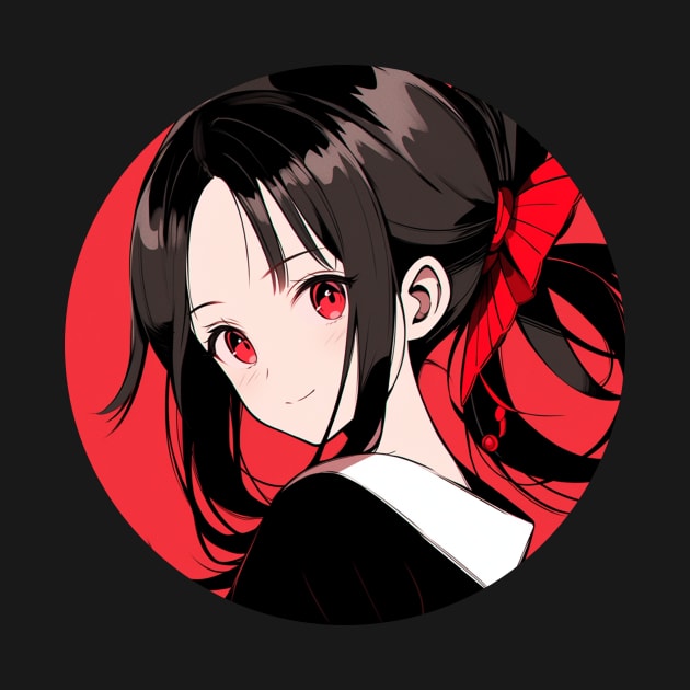 Kaguya Shinomiya, Love is War, Kaguya Sama Graphic by luna doodle shop